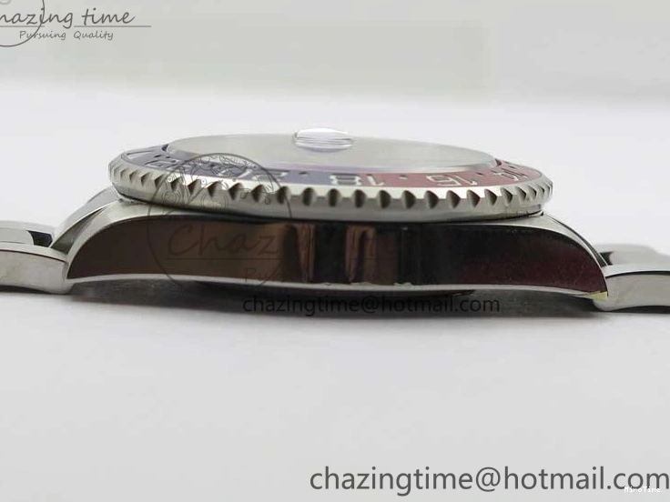 MiroTime 0413 GMT Master II 126719 BLRO Red Blue Ceramic 316L Steel ROF Best Edition Black Dial on SS Bracelet A Elegant 2654